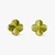 Spade Flower Studs