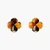 Spade Flower Studs