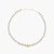 Spade Flower Pearl Short Necklace
