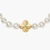 Spade Flower Pearl Bracelet