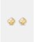 Sculpted Spade Mini Studs