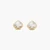 Sculpted Spade Mini Studs