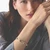 Sculpted Spade Cut Out Bangle