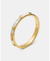 Spade Flower Hinged Bangle