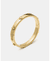 Spade Flower Hinged Bangle