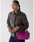 Deco Suede Small Tulip Tote Bag
