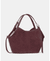 Deco Suede Small Tulip Tote Bag
