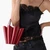 The Patent Spade Flower Bucket Bag