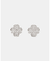 Spade Flower pave studs