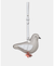 Critters Perry Pigeon Bag Charm