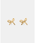 Girlie Pearlie Mini Bow Studs