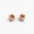 Golden Bloom Flower Studs