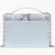 Deco Snake Embossed Chain Shoulder Bag