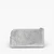 Zippy Crinkle Metallic Leather Small Wristlet