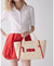 Dash Vibrant Buds Canvas Tote Bag