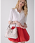 Deco Vibrant Buds Crossbody Tote Bag