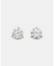 Brilliant statements trio prong studs