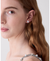 Brilliant statements trio prong studs
