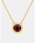Round stone pendant