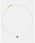 Round stone pendant