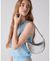 Duo Crinkle Metallic Mini Shoulder