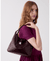 Deco Croc Embossed Crossbody Tote