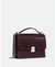 Deco Croc Embossed Chain Shoulder Bag