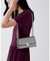 Deco Metallic Dot Suede Mini Crossbody Bag