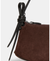 Loop Suede And Shiny Leather Mini Bag
