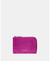 Suede Mini Zip Card Case