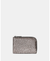 Metallic Dot Suede Mini Zip Card Case