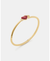 Heart Spade Solitaire Bangle