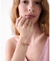 Heart Spade Solitaire Bangle
