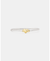 Heart Spade Solitaire Bangle
