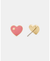 Heart And Spade Studs