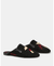 Downtown Lipstick Suede Mule Flat