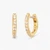 Tiny Twinkles Pavé Mini Hoops