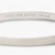 Silver Lining Idiom Bangle