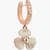 Disco Pansy Drop Earrings