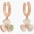 Disco Pansy Drop Earrings