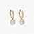 That Sparkle Pavé Mini Hoops