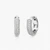 Brilliant Statements Pavé Mini Huggies