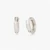 Brilliant Statements Pavé Mini Huggies