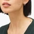 Brilliant Statements Pavé Mini Huggies