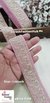 Baby Pink Pearl & Sequence Fabric Lace