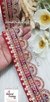 8 Sabya Ruby Scalloped Lace (Red):