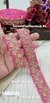 Pink Glitter Sequence & Matt Zari Embroidery Lace – 14201-Emb