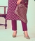 Women Modal Silk Kurta, Trouser and Dupatta Set