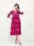 Women Silk Blend Embroidered a Line Alia Kurta