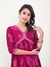 Women Silk Blend Embroidered a Line Alia Kurta